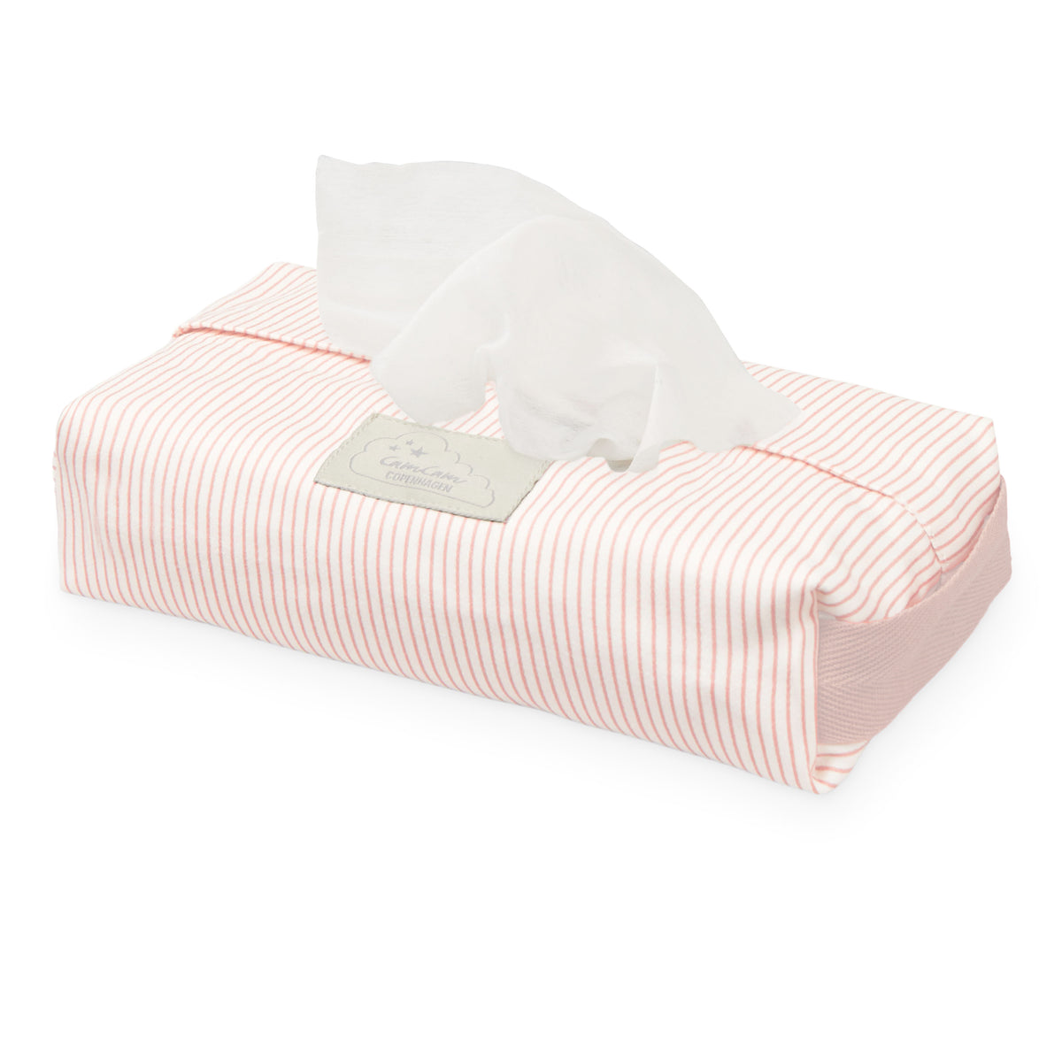 Feuchttuchhülle - GOTS - Classic Stripes Rose