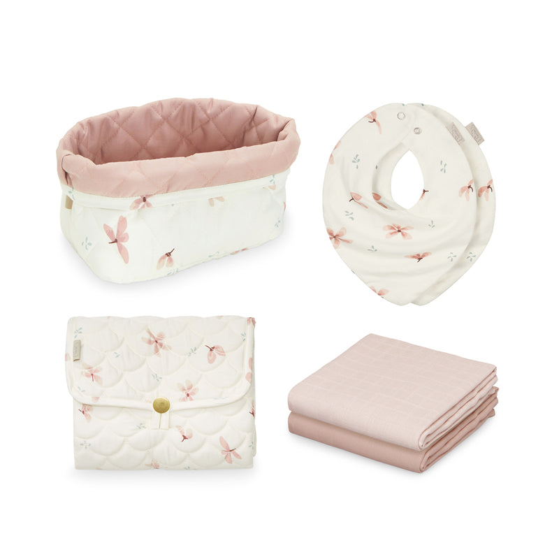 Baby-Geschenkset, kleine - Windflower Crème