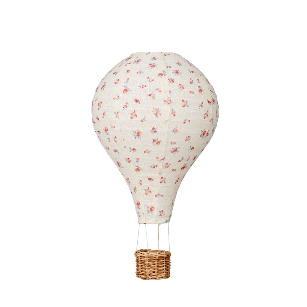 Lampenschirm, Heißluftballon – Beeren