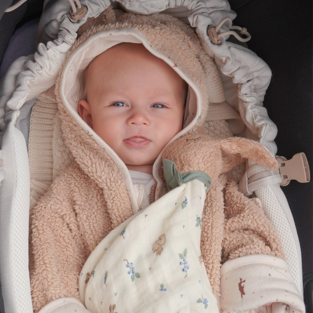 Sherpa Strampler Vincent - Latte/ Dreamland