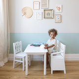 Harlequin Kindertisch - White