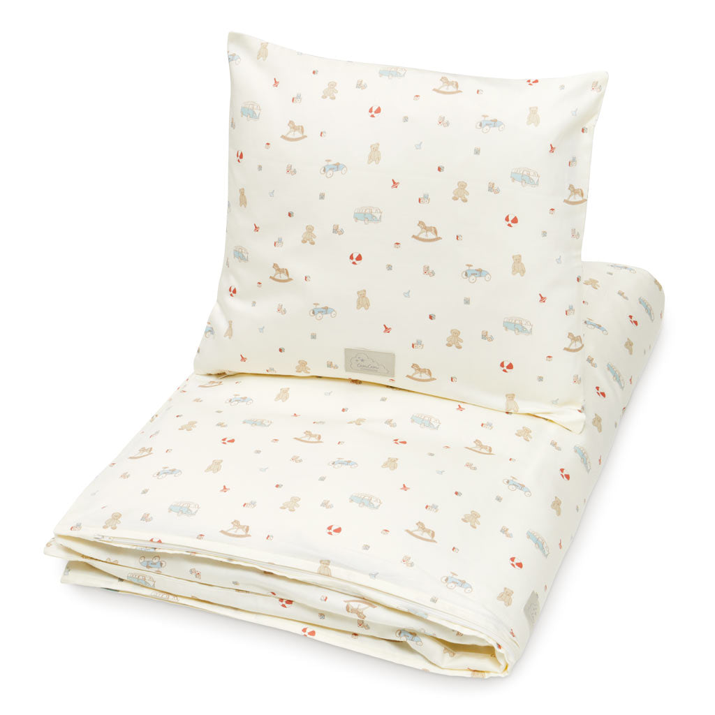 Junior Bettwäsche, 100x140cm - GOTS - Vintage Toys