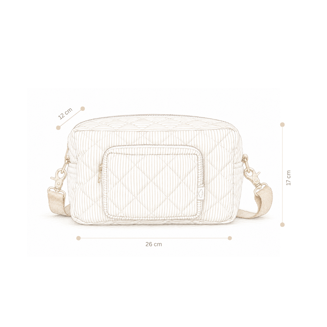 Wickeltasche, kleine - OCS - Ivy Green