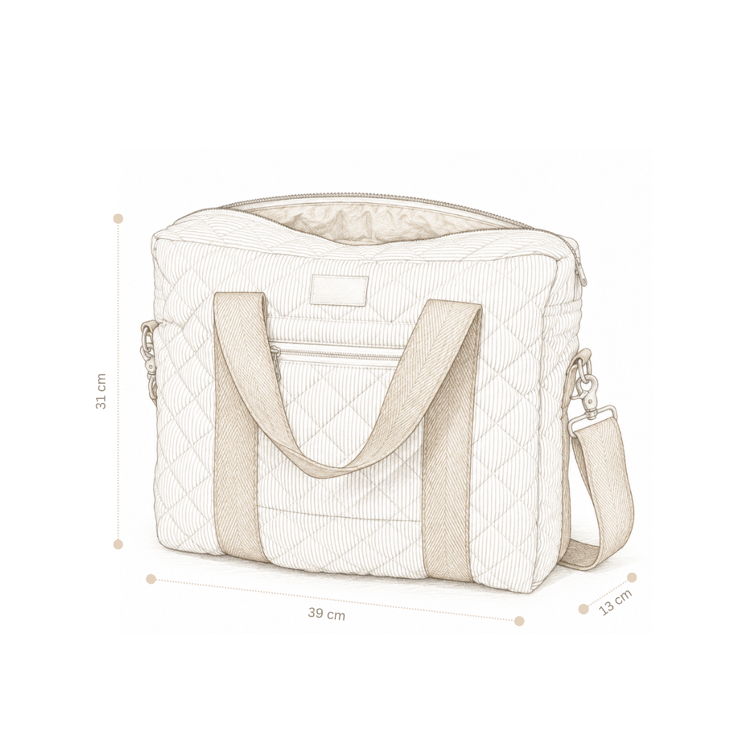 Wickeltasche mit halten - OCS - Camel