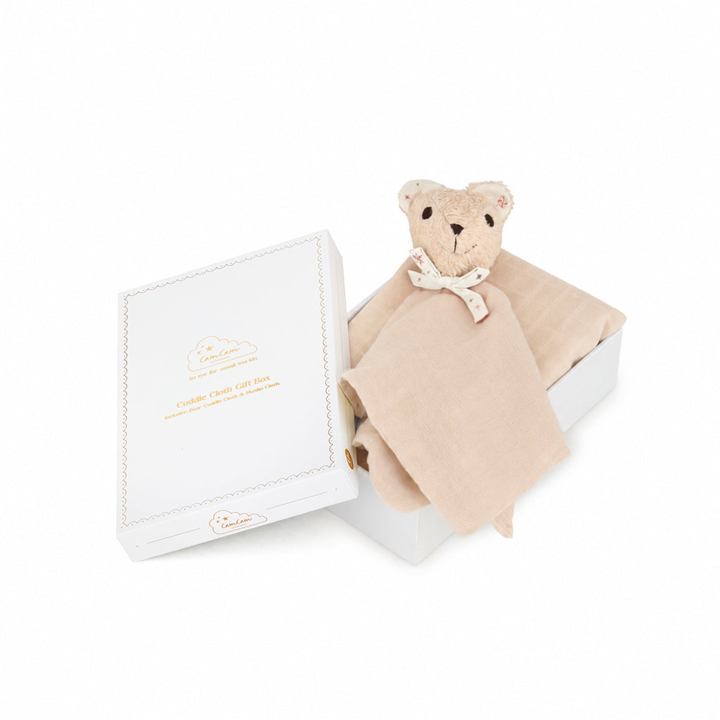 Kuscheltuch Geschenkbox - Carousel