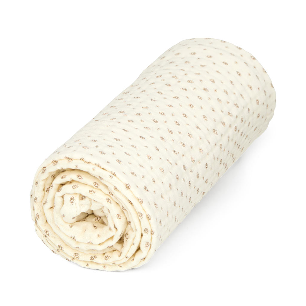 Mulltuch Decke - GOTS - Rowan