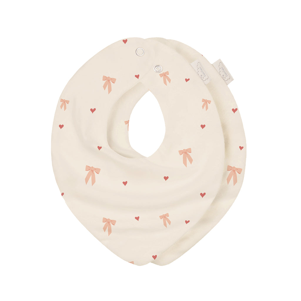 Bandana Lätzchen 2 pack - GOTS - Bows