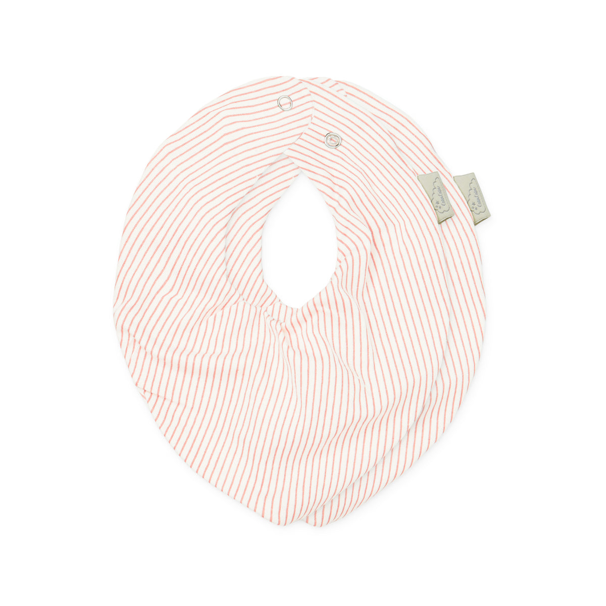 Bandana Lätzchen 2 pack - GOTS - Classic Stripes Rose
