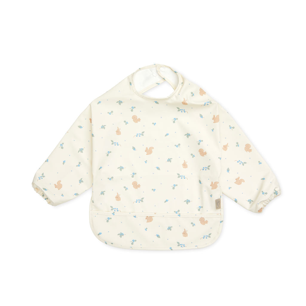 Sleeved Bib - Blueberries