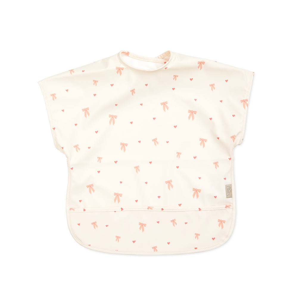 Kurzärmeliger Lätzchen - Bows