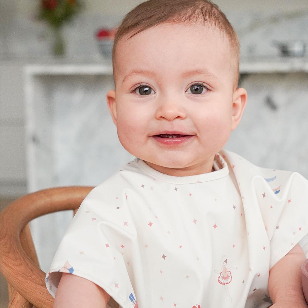 Kurzärmeliger Lätzchen - Carousel