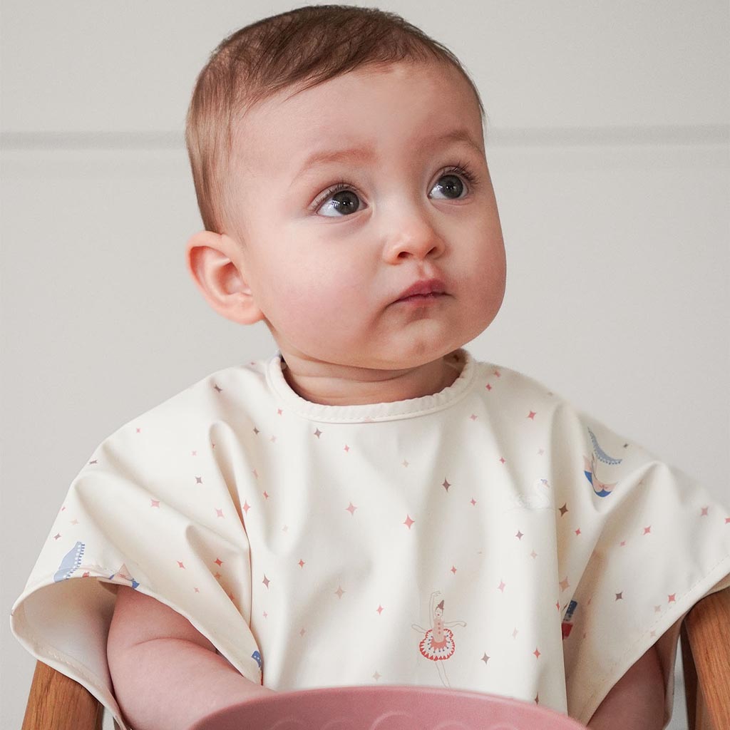 Kurzärmeliger Lätzchen - Carousel