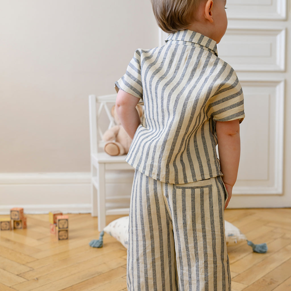 Julian Hemd - GOTS - Summer Stripes