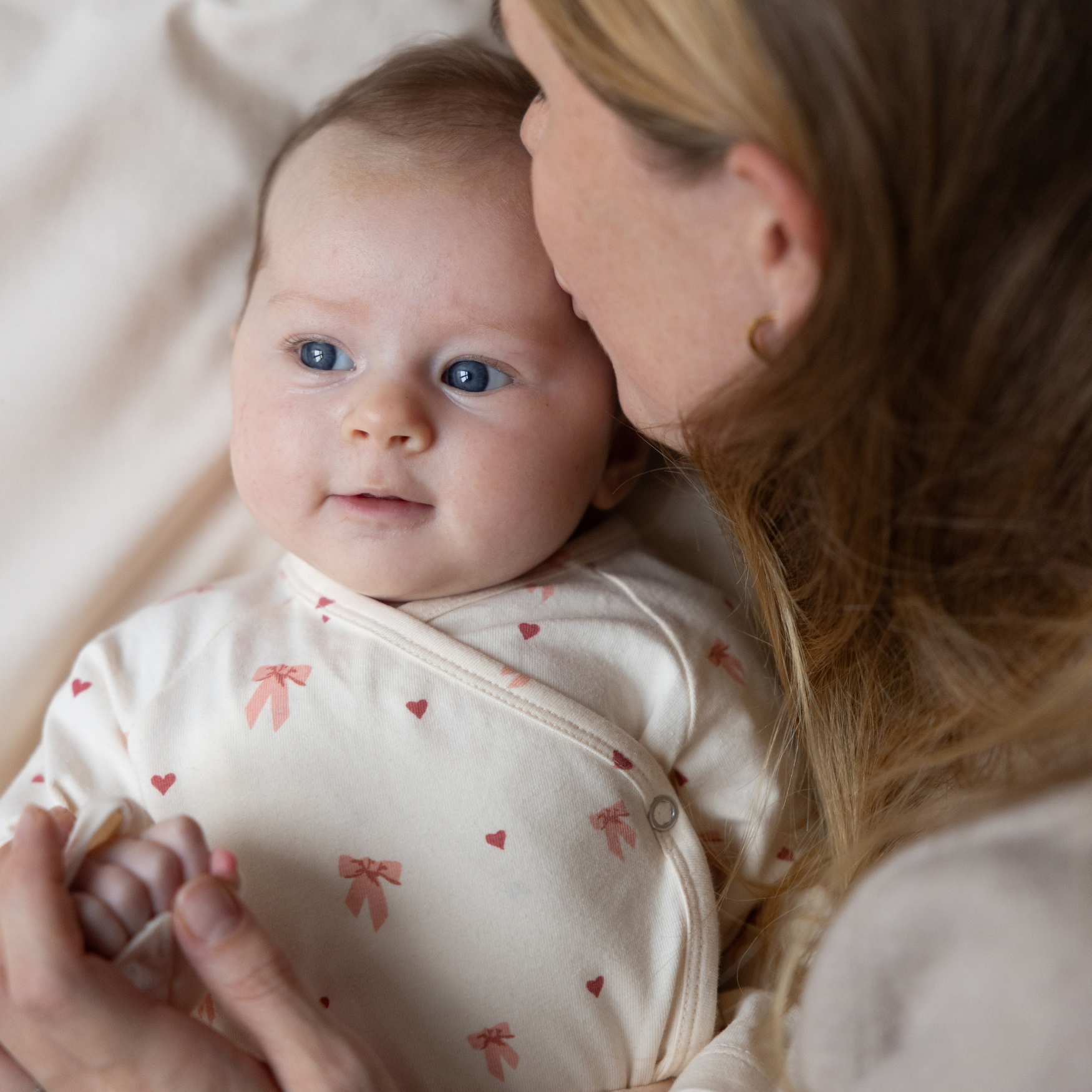 Wickelbody Milla - GOTS - Bows