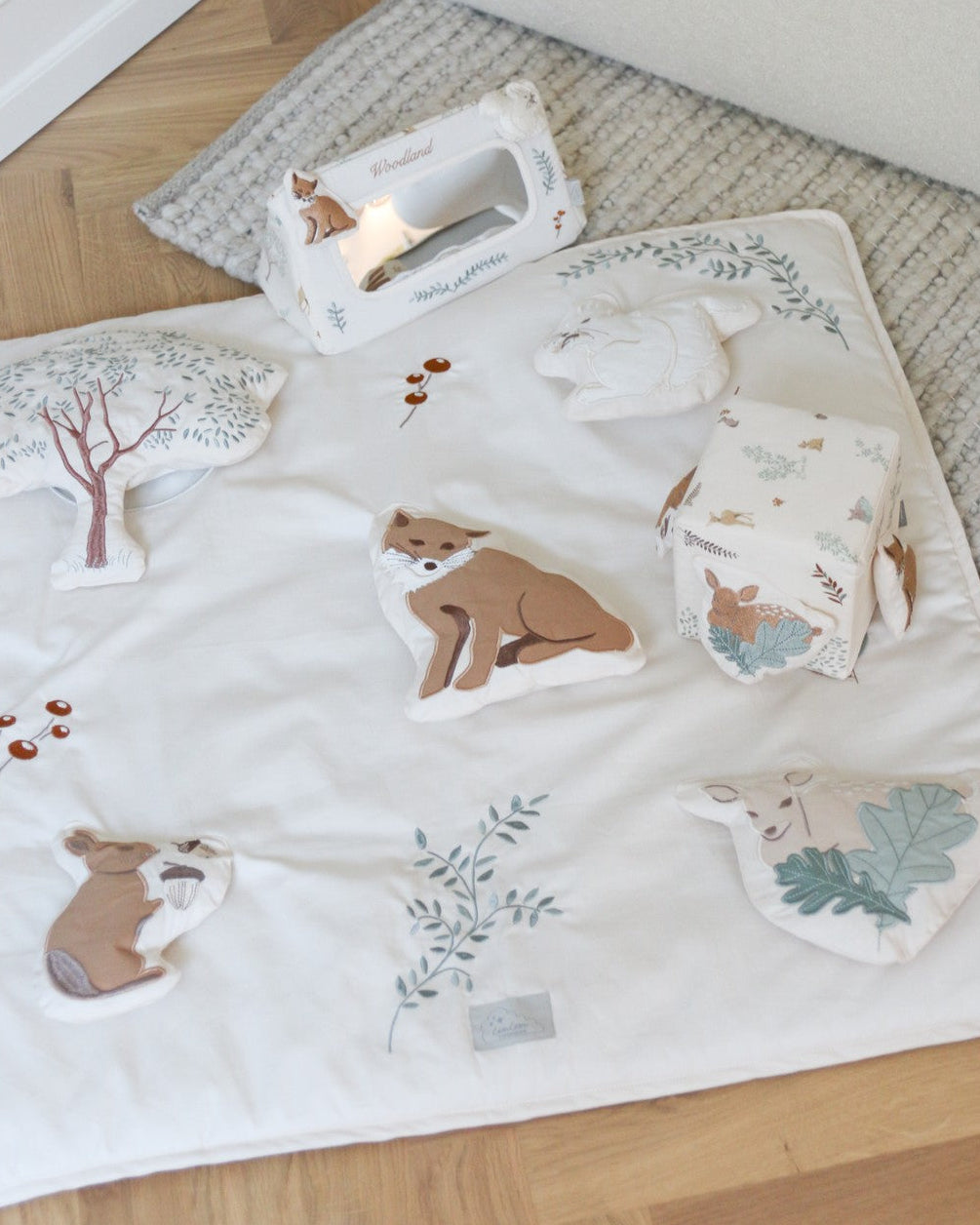 Tummy Time Spiegel - OCS - Woodland