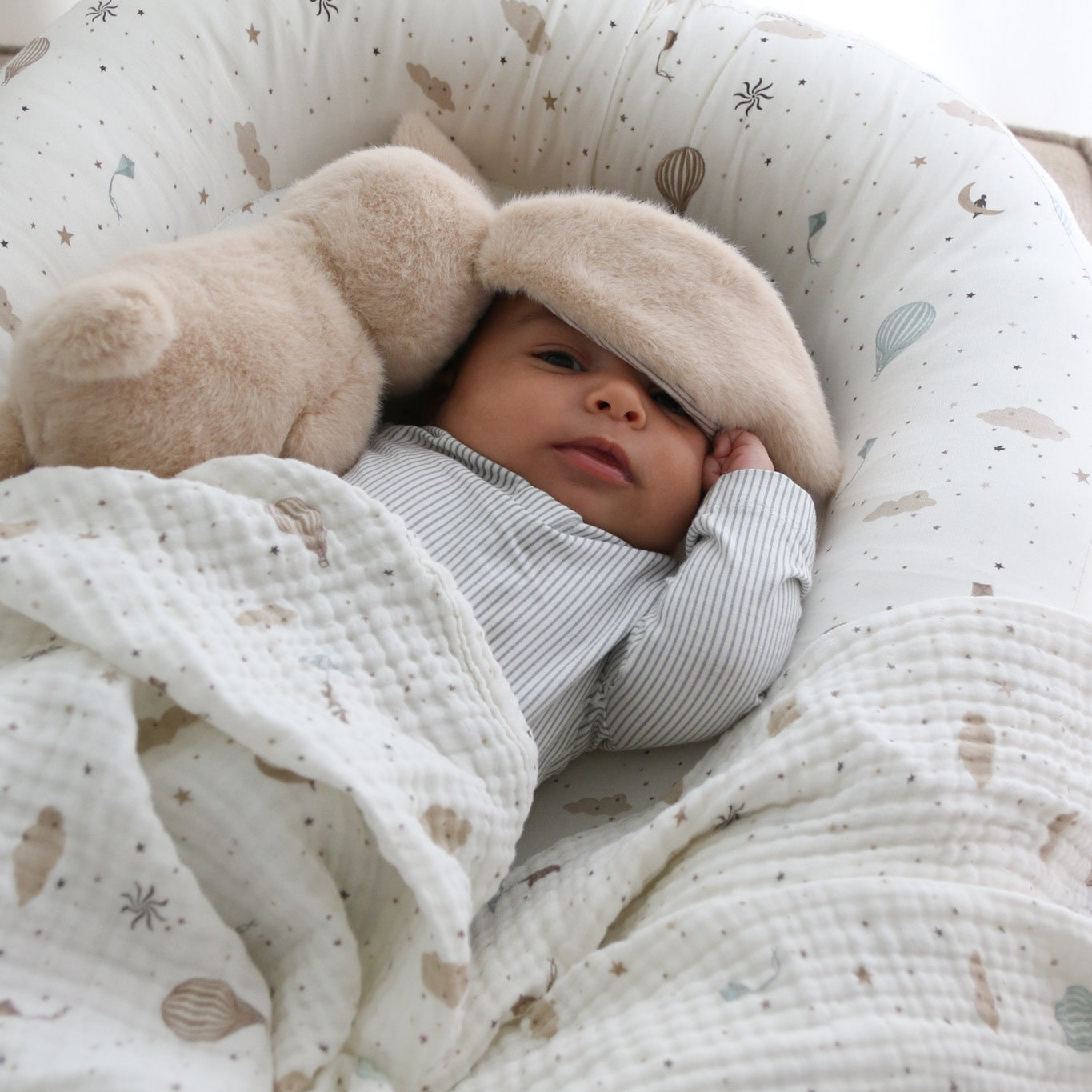 Mulltuch Decke - GOTS Dreamland