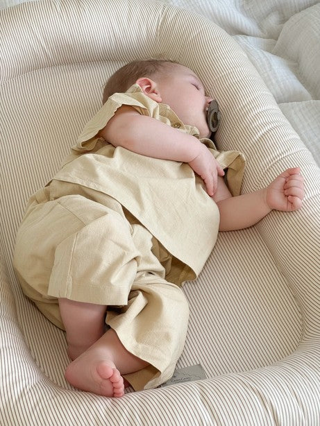 Baby Nestchen - OCS - Classic Stripes Camel