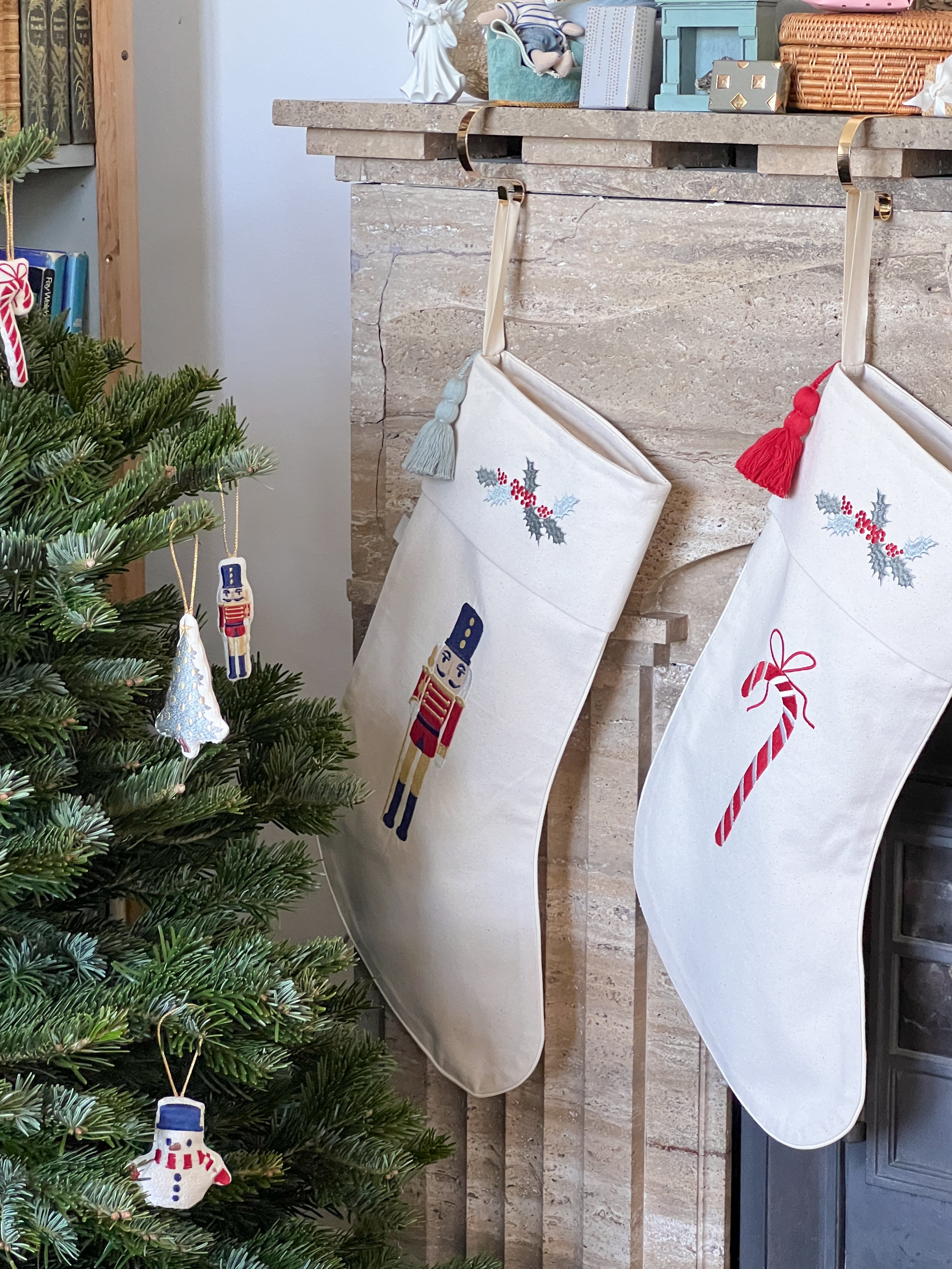 Weihnachtsstrumpf - GOTS - Nussknacker