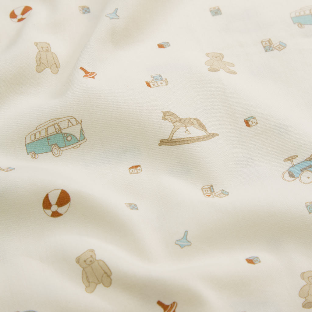 Babybettwäsche, 70x100cm - GOTS - Vintage Toys