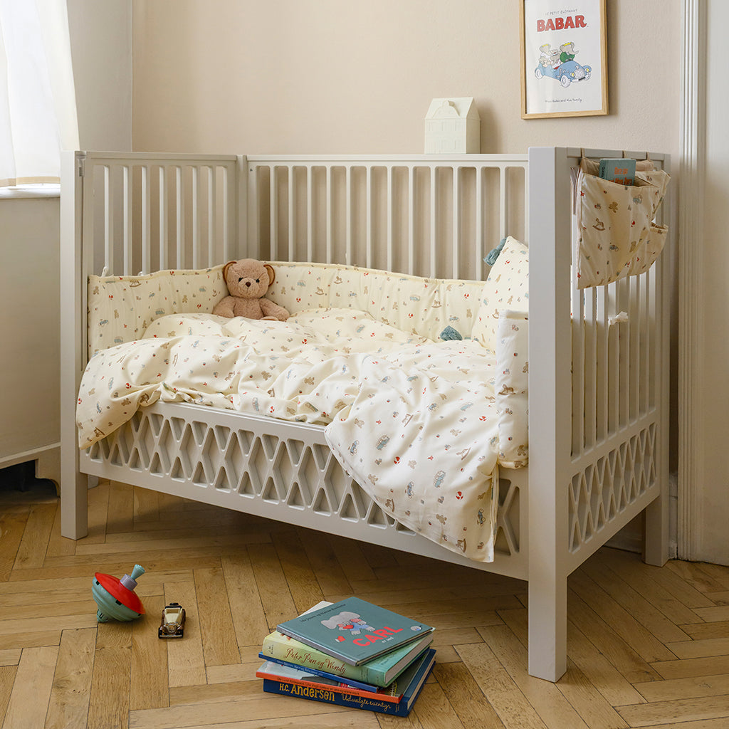 Junior Bettwäsche, 100x140cm - GOTS - Vintage Toys