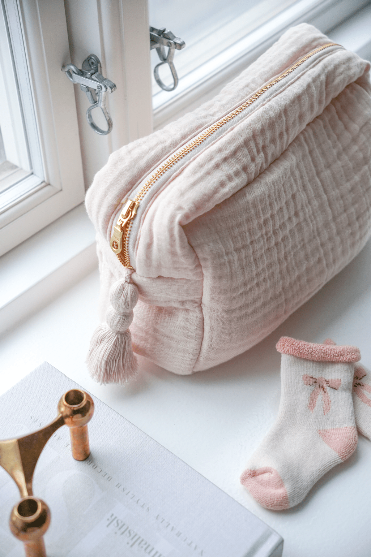 Mulltuch Toilettentasche - OCS - Shell