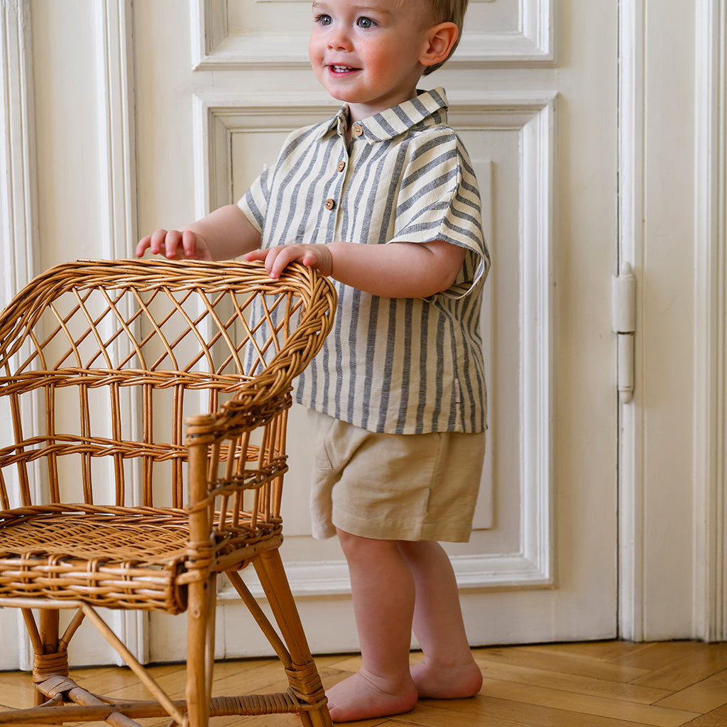 Julian Hemd - GOTS - Summer Stripes