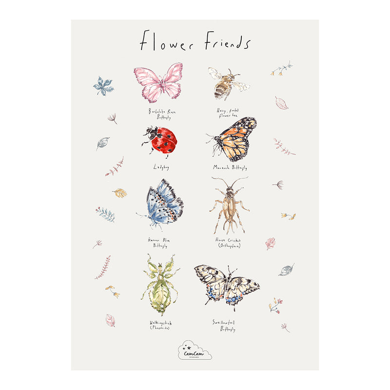 Poster, FSC Mix - Flower Friends