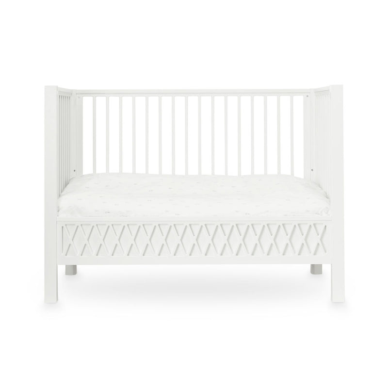 Harlequin Baby Bett, 60x120cm, FSC Mix - Weiß